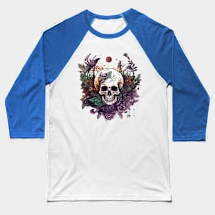 spooky goblincore skull Baseball T-Shirt